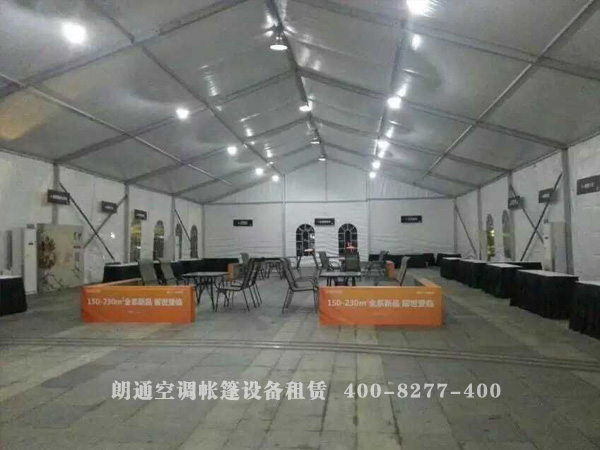 展會帳篷出租云杰機電公司講講展會帳篷作用和意義